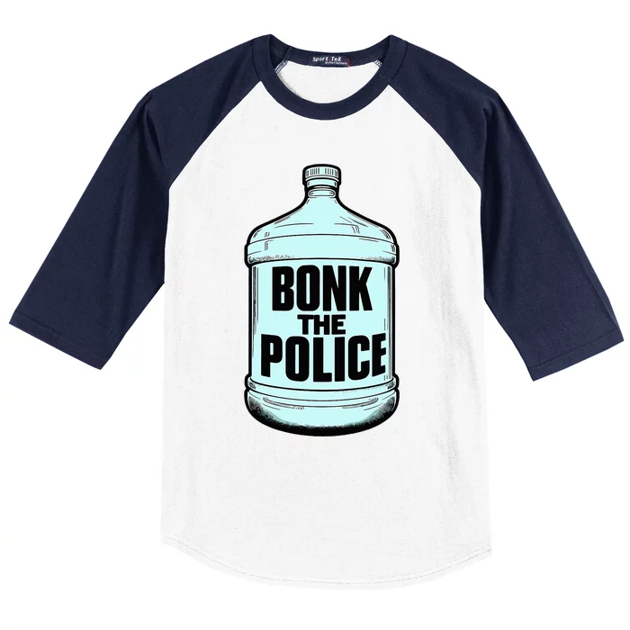 The P.O.L.I.C.E Man Bonk The Baseball Sleeve Shirt