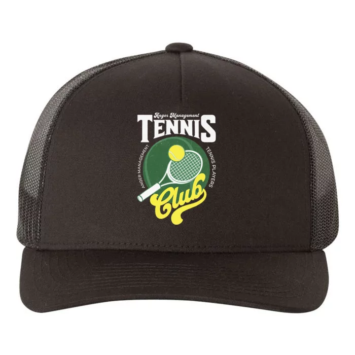 Tennis Player Management With Anger Therapy Yupoong Adult 5-Panel Trucker Hat