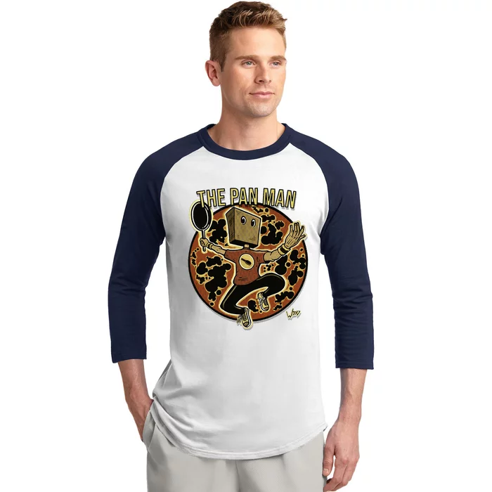 The Pan Man Baseball Sleeve Shirt