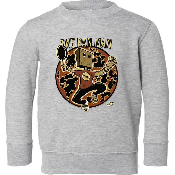 The Pan Man Toddler Sweatshirt