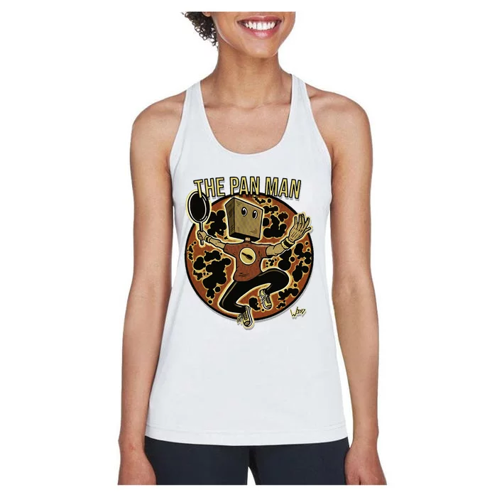 The Pan Man Women's Racerback Tank