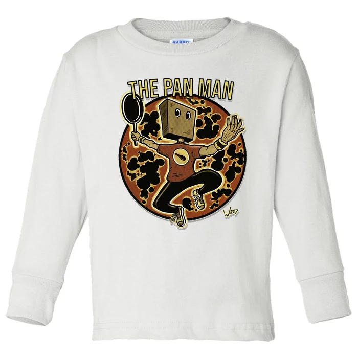 The Pan Man Toddler Long Sleeve Shirt