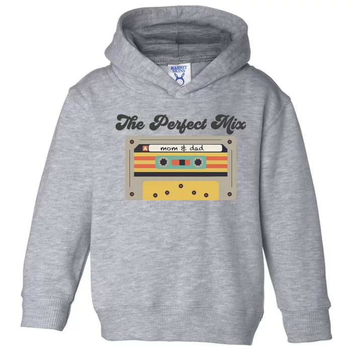 The Perfect Mix Baby Onesie® Retro Cassette Toddler Hoodie