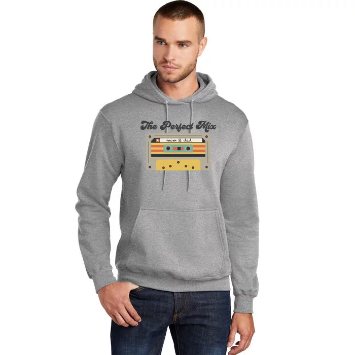 The Perfect Mix Baby Onesie® Retro Cassette Tall Hoodie