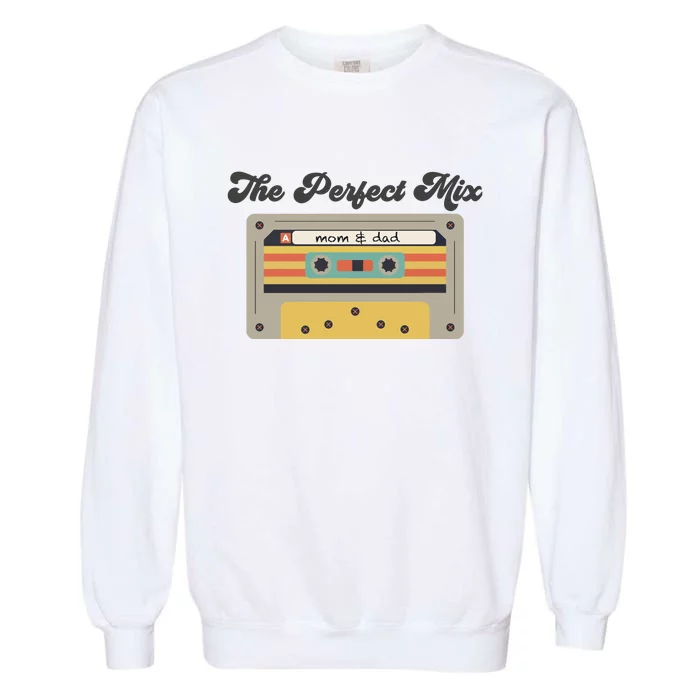 The Perfect Mix Baby Onesie® Retro Cassette Garment-Dyed Sweatshirt