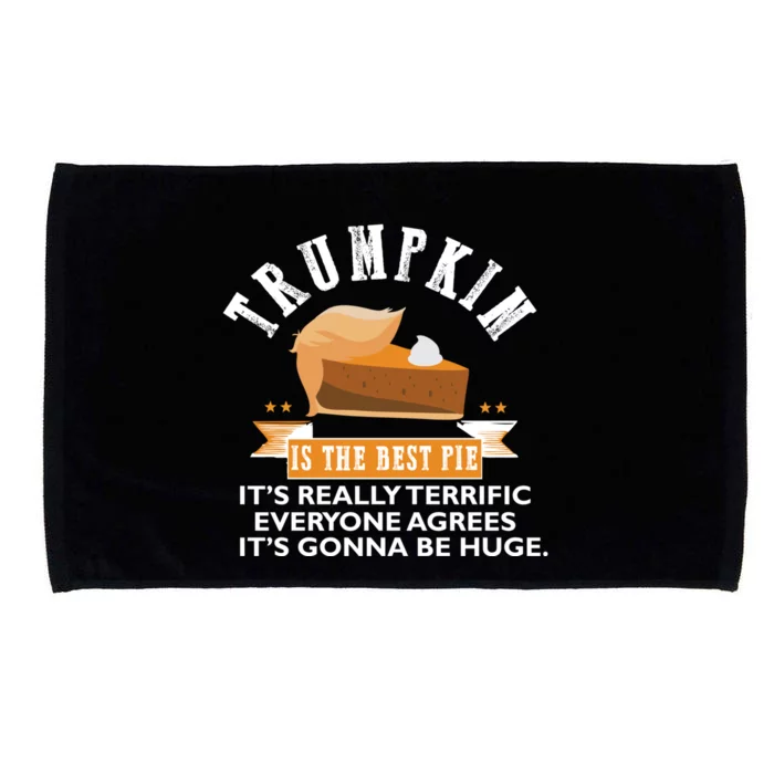 Trumpkin Pie Make Thanksgiving Great Again Meaningful Gift Microfiber Hand Towel