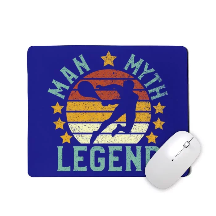 Tennis Player Myth Legend Funny Vintage Tennis Dad Gift Mousepad