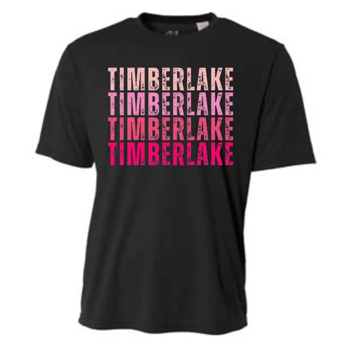 Timberlake Personalized Name I Love Timberlake Cooling Performance Crew T-Shirt