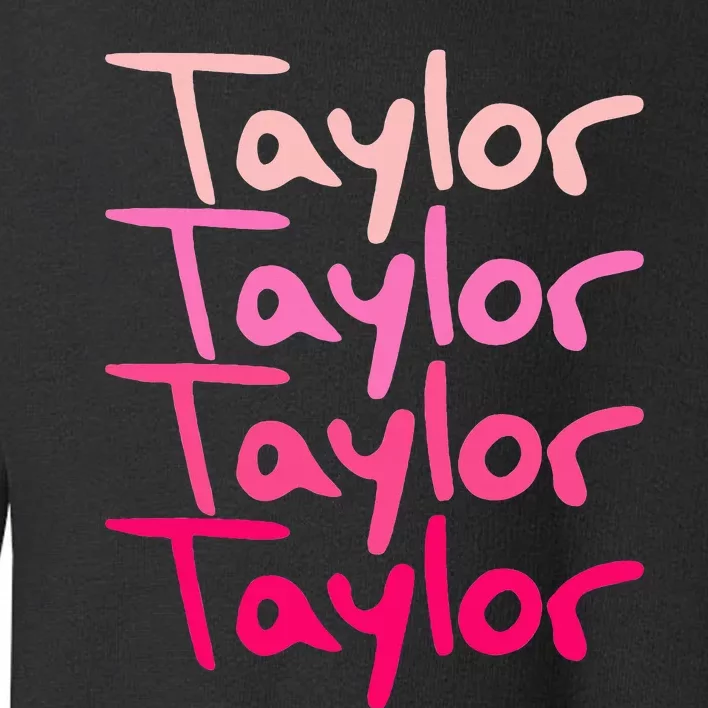 T.aylor Personalized Name Toddler Sweatshirt