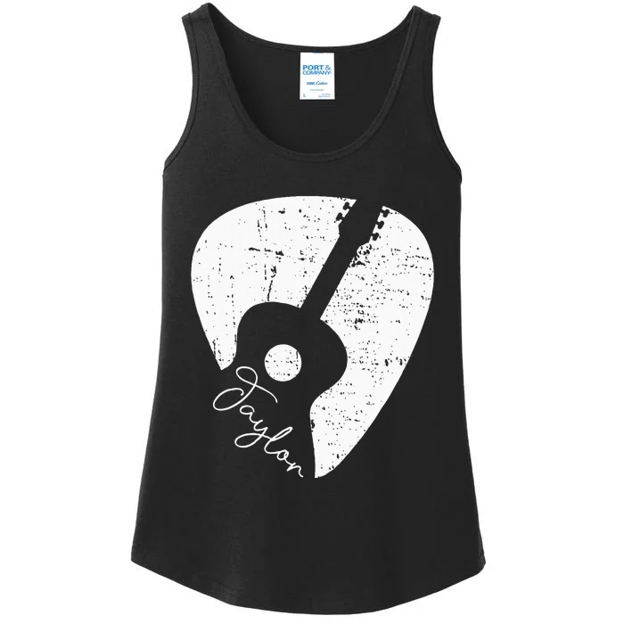 Taylor Personalized Name I Love Taylor Girl Ladies Essential Tank