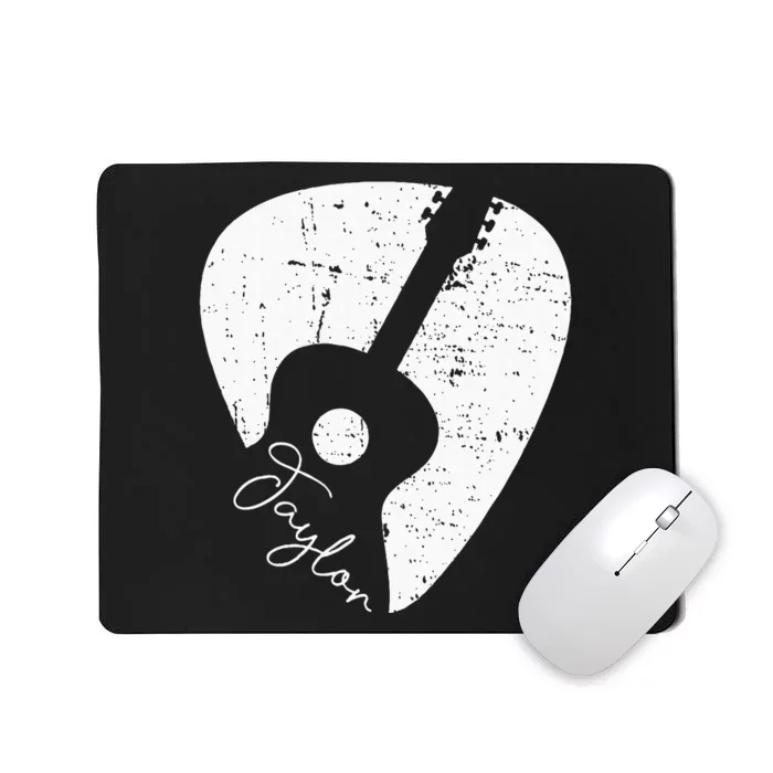 Taylor Personalized Name I Love Taylor Girl Mousepad