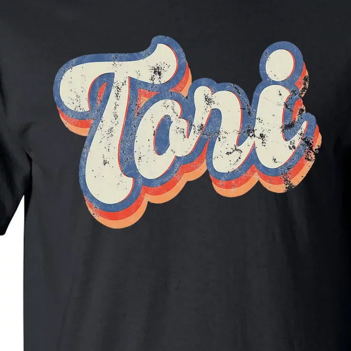 Tori Personalized Name Custom Lettering 70S Tall T-Shirt