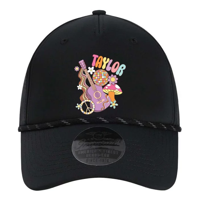 Taylor Personalized Name I Love Taylor Groovy 80s Performance The Dyno Cap