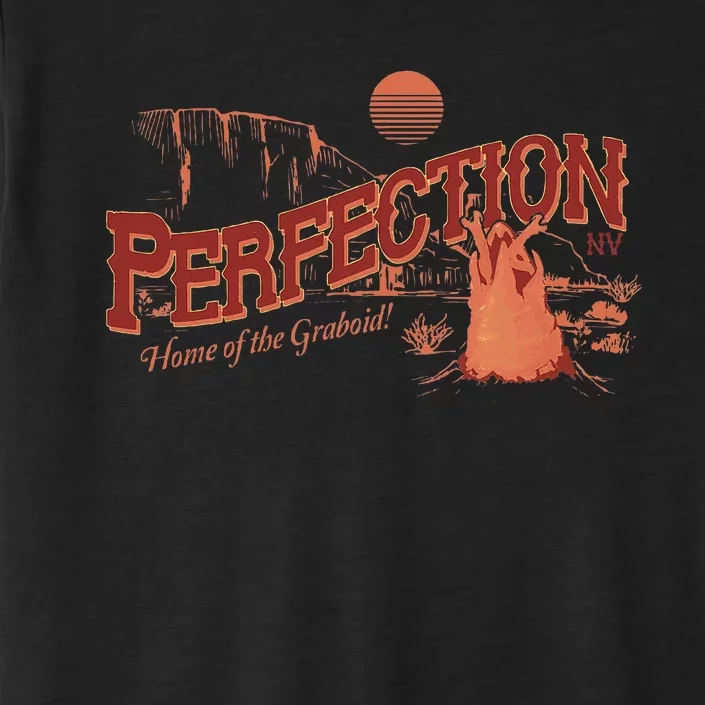 Tremors Perfection Nevada Retro Portrait ChromaSoft Performance T-Shirt