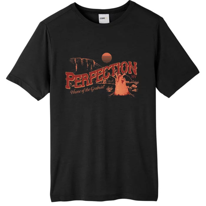 Tremors Perfection Nevada Retro Portrait ChromaSoft Performance T-Shirt