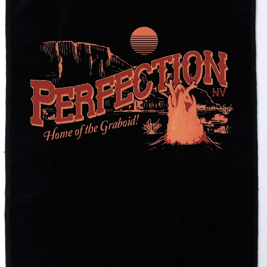 Tremors Perfection Nevada Retro Portrait Platinum Collection Golf Towel