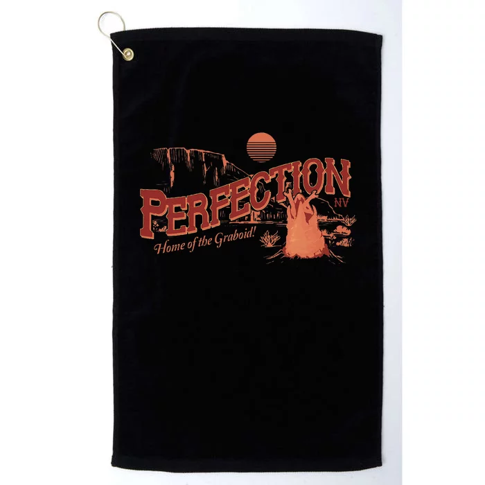 Tremors Perfection Nevada Retro Portrait Platinum Collection Golf Towel