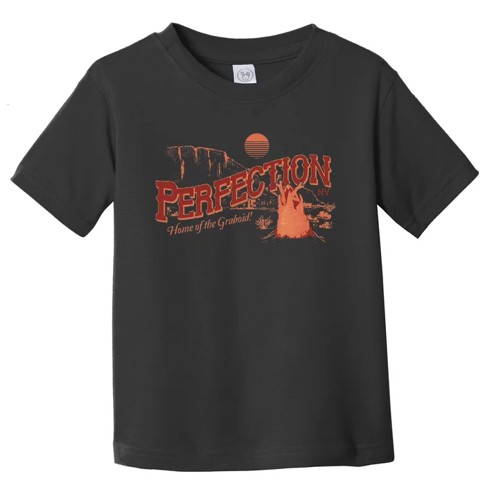 Tremors Perfection Nevada Retro Portrait Toddler T-Shirt