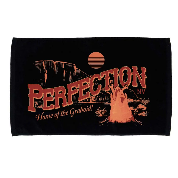 Tremors Perfection Nevada Retro Portrait Microfiber Hand Towel