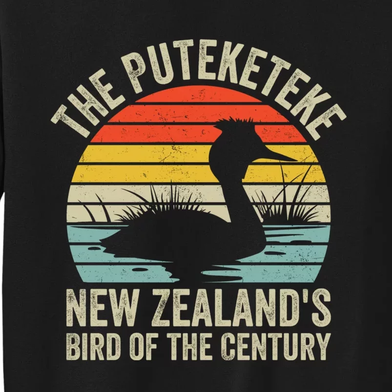 The Puteketeke New ZealandS Bird Of The Century Tall Sweatshirt