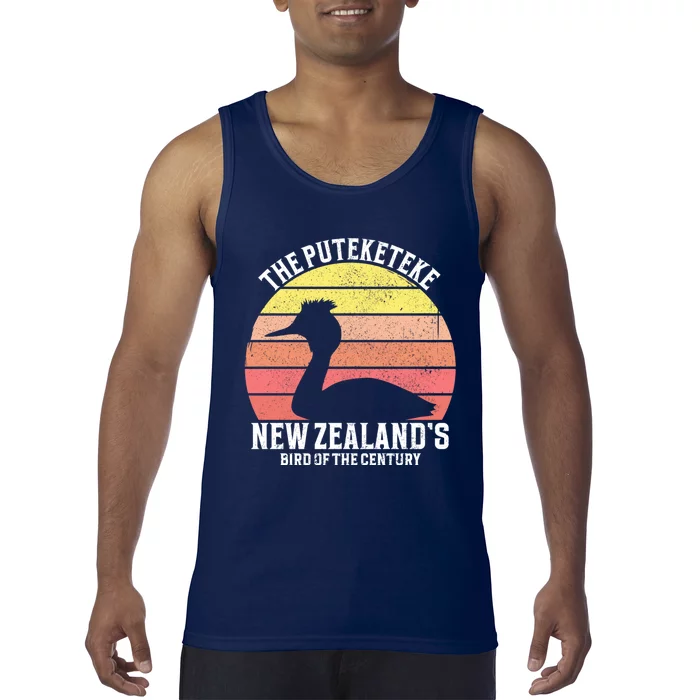 The Puteketeke New ZealandS Bird Of The Century Tank Top