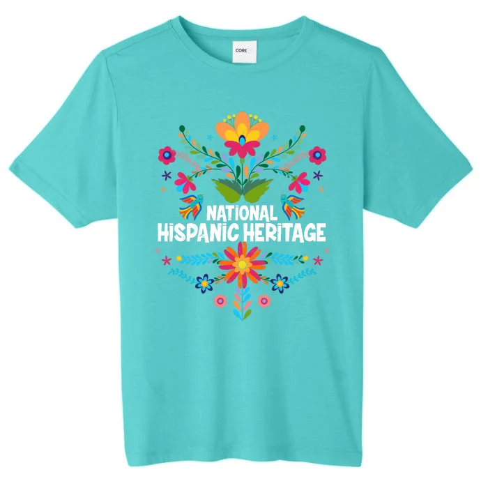 Traditional Pattern National Hispanic Heritage Month ChromaSoft Performance T-Shirt