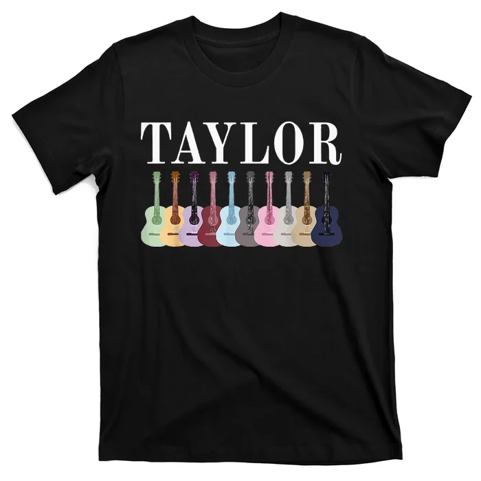 Taylor Personalized Name I Love Taylor T-Shirt