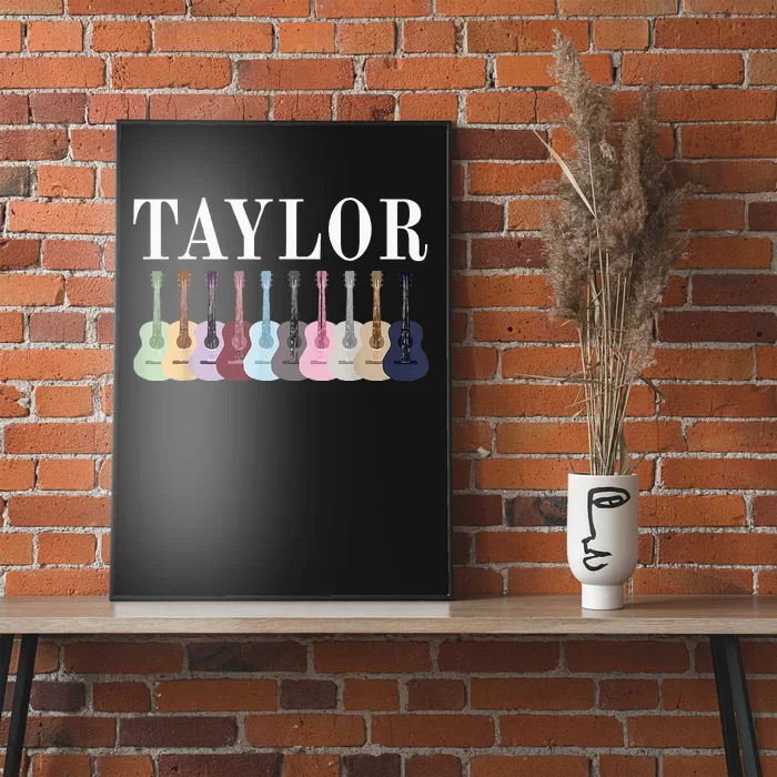 Taylor Personalized Name I Love Taylor Girl Poster