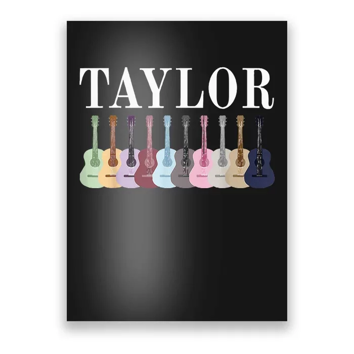 Taylor Personalized Name I Love Taylor Girl Poster