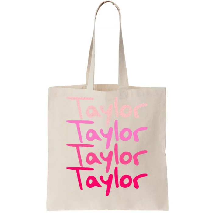 T.aylor Personalized Name Tote Bag