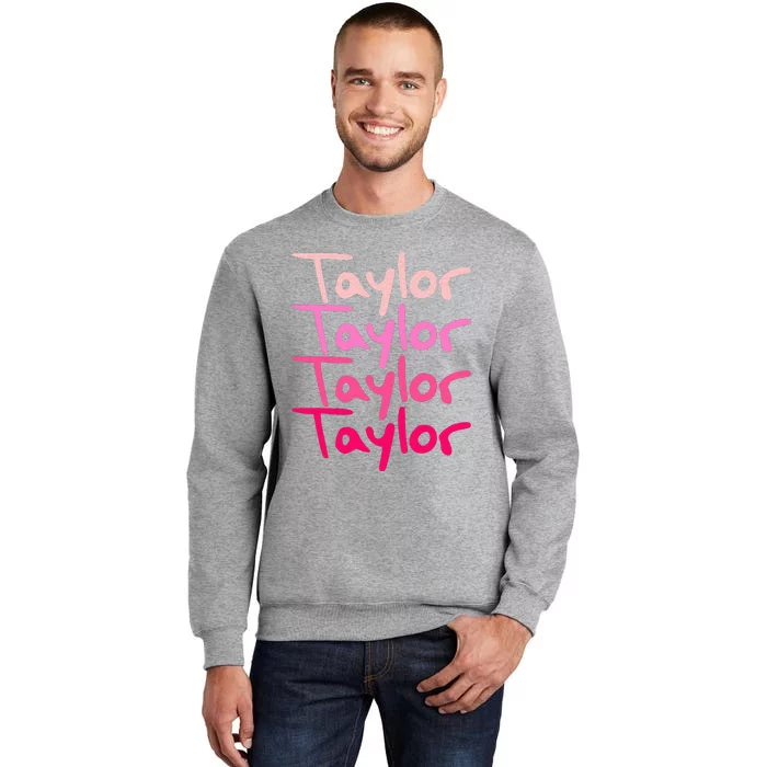 T.aylor Personalized Name Tall Sweatshirt