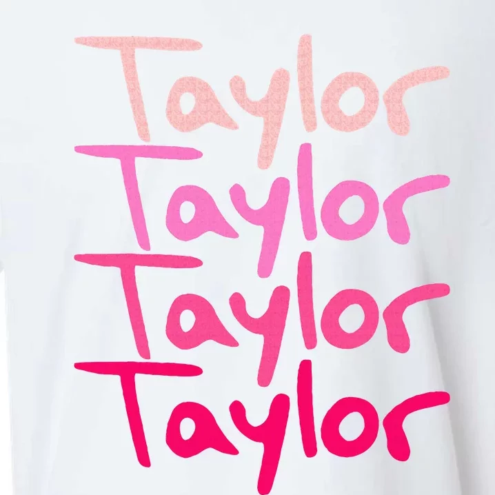 T.aylor Personalized Name Sueded Cloud Jersey T-Shirt