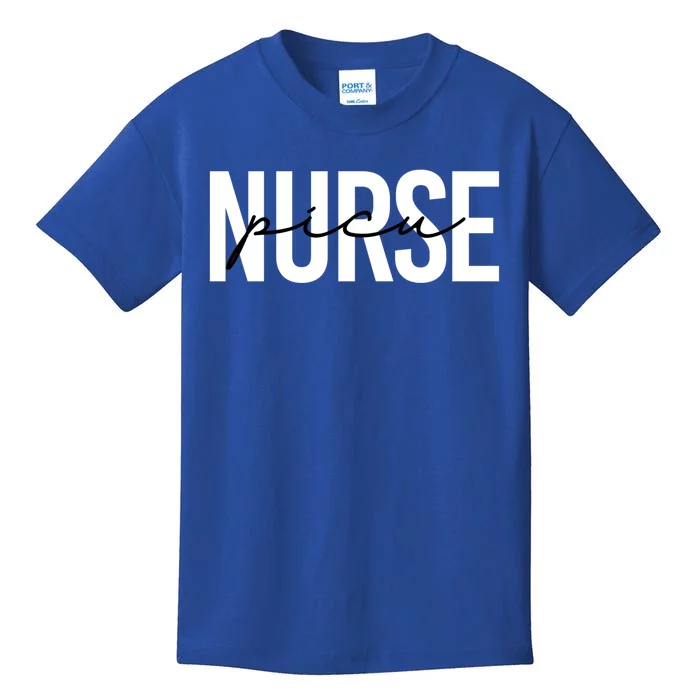 Trendy Picu Nurse Grey Crewneck Cute Gift Kids T-Shirt