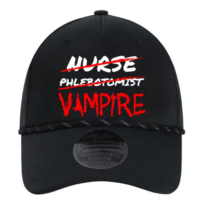 Travel Phlebotomist Nurse Vampire Funny Phlebotomist Funny Gift Performance The Dyno Cap