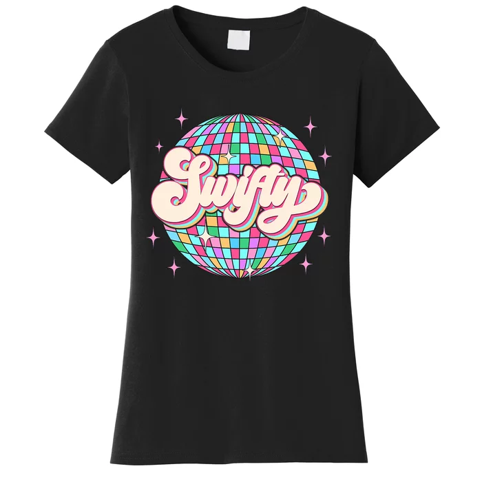 Taylor Personalized Name I Love Taylor Girl Groovy 70s Disco Women's T-Shirt