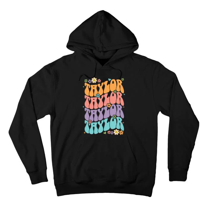 T.aylor Personal Name First Name Funny T.aylor Tall Hoodie