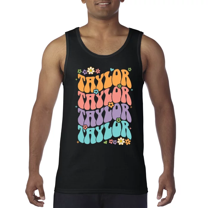 T.aylor Personal Name First Name Funny T.aylor Tank Top