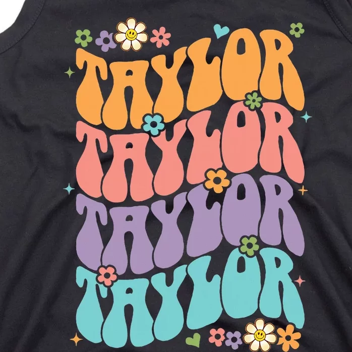 T.aylor Personal Name First Name Funny T.aylor Tank Top