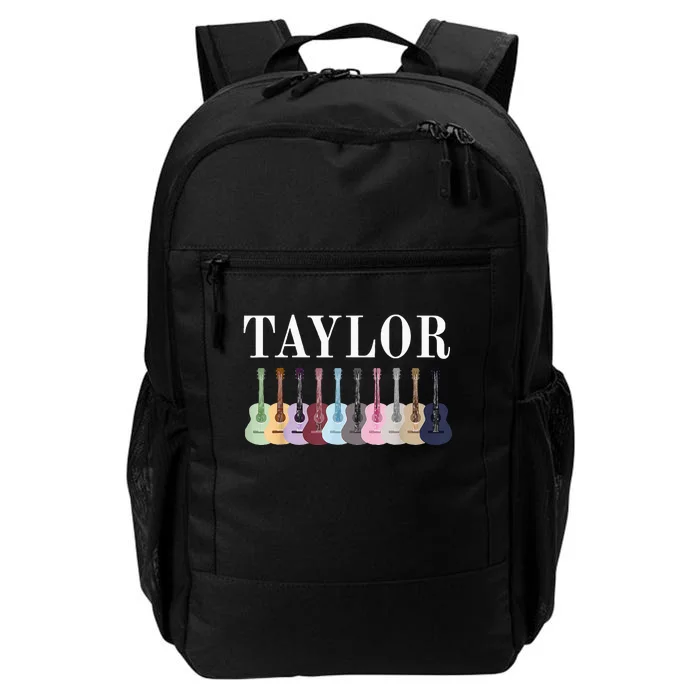 Taylor Personalized Name I Love Taylor Girl Groovy 70S Daily Commute Backpack