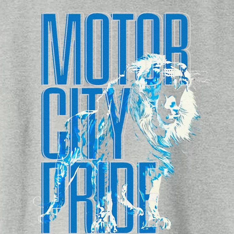 The Pride Of Motor City Hometown Detroit Women's Crop Top Tee