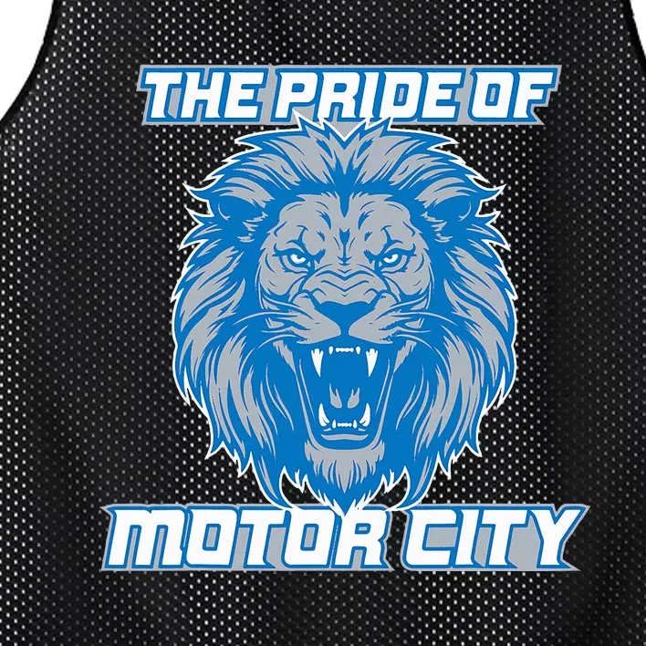 The Pride Of Motor City Hometown Detroit Mesh Reversible Basketball Jersey Tank