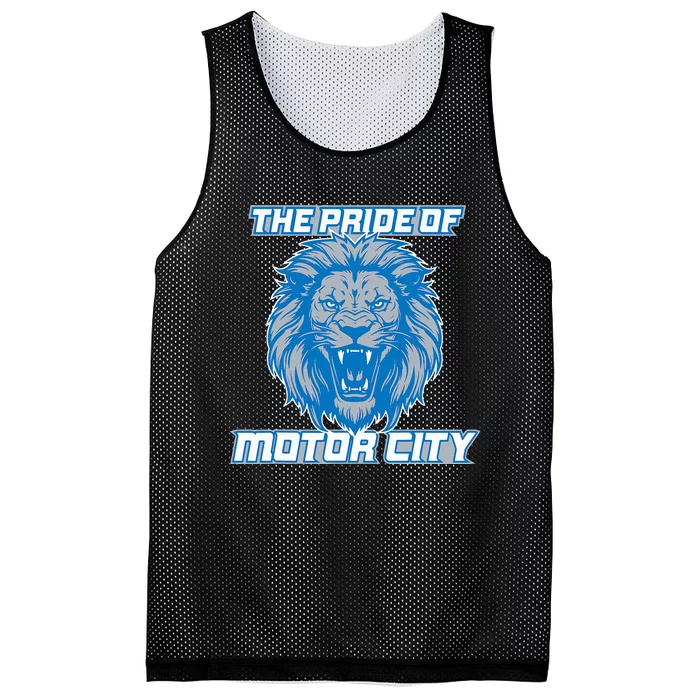 The Pride Of Motor City Hometown Detroit Mesh Reversible Basketball Jersey Tank