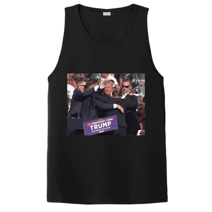 The Picture Of Trump Bleeding From His Ear Trump Wins The Election New Performance Tank