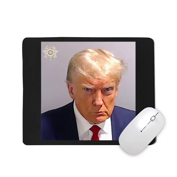 Trump Plain Original Mug Shot Classic Georgia Style Mousepad