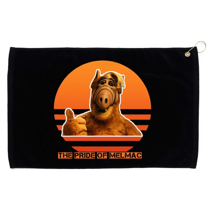 The Pride Of Melmac Alf Alien Vintage Grommeted Golf Towel