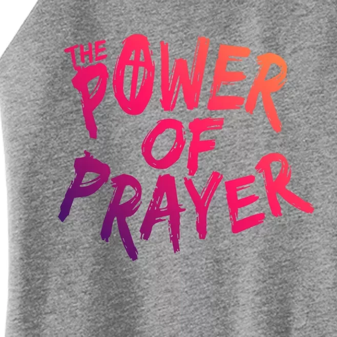 The Power Of Prayer Gift National Day Of Prayer Event Gift Meaningful Gift Women’s Perfect Tri Rocker Tank