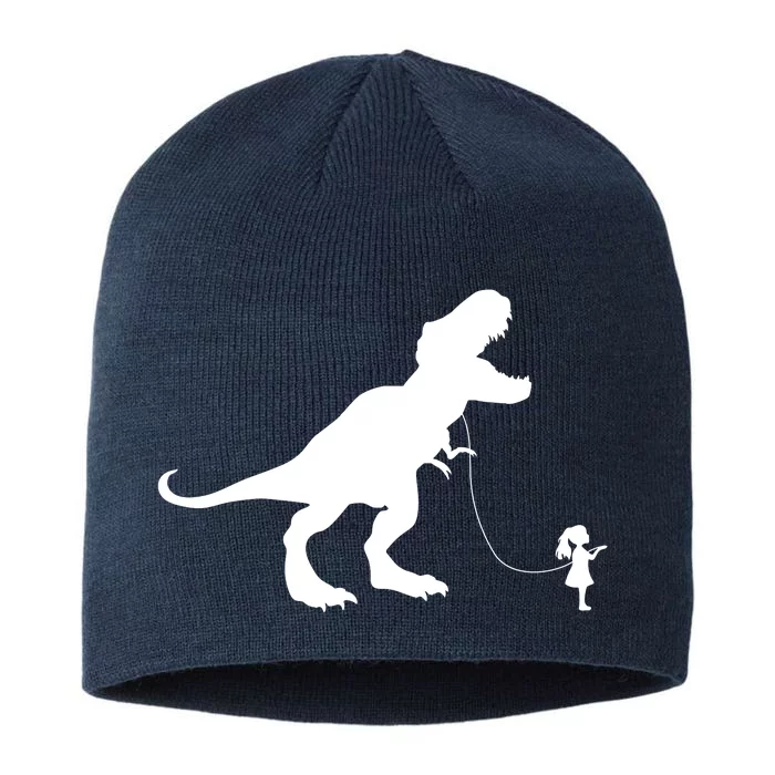 TREX PET ON A LEASH GIRL 8 1/2in Sustainable Knit Beanie