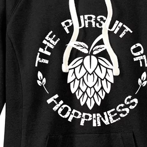 The Pursuit Of Hoppiness Women's Fleece Hoodie