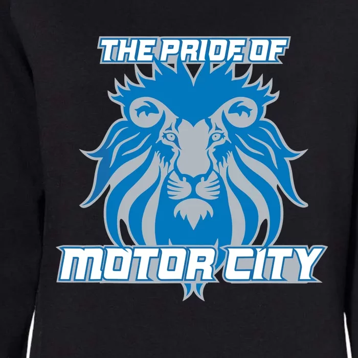 The Pride Of Motor City Hometown Womens California Wash Sweatshirt