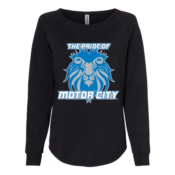 The Pride Of Motor City Hometown Womens California Wash Sweatshirt